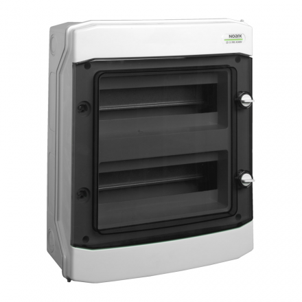 NOARK Rozdzielnica N/T 2x12 hermetyczna IP65 N+PE PHS 24T 101495