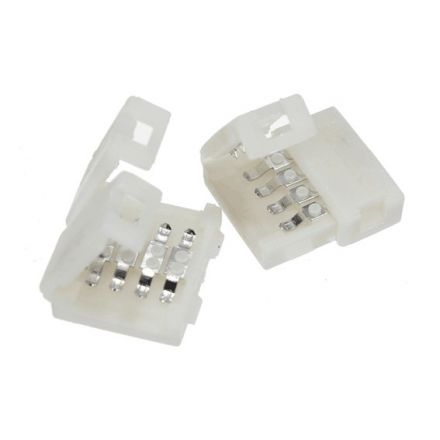 Złączka click 2 klipsy 10mm do taśm LED wielokolorowych