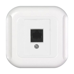 TIMEX TOPAZ Gniazdo komputerowe RJ45 kat.5e krone LSA GTP-12T białe