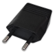 Wtyczka prosta PŁASKA b/u 10A 250V ZN-11 czarna