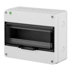 Elektro-Plast Rozdzielnica natynkowa HERMETICA RN-1x12 IP65 szara 2207-01