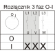 ELEKTROMET Łącznik krzywkowy włącz-wyłącz Łuk E16-13 (O-I) 1-fazowy IP44 951611