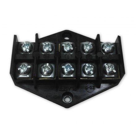 ELEKTRO-PLAST Płytka odgałęźna, 5-torowa, 4 mm² 0962-00