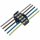 ELEKTRO-PLAST Płytka odgałęźna, 5-torowa, 4 mm² 0962-00