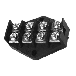 ELEKTRO-PLAST Płytka odgałęźna, 4-torowa, 10 mm² 0953-00