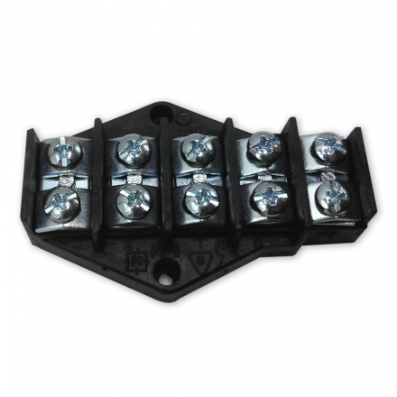 ELEKTRO-PLAST Płytka odgałęźna, 5-torowa, 10 mm² 0963-00