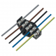 ELEKTRO-PLAST Płytka odgałęźna, 5-torowa, 10 mm² 0963-00