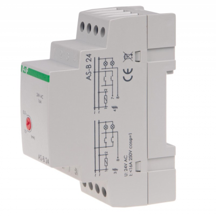F&F Automat schodowy 16A 0,5-10min 24V AC AS-B24