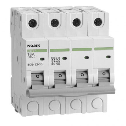NOARK Rozłącznik izolacyjny PV 4P 16A 1000VDC Ex9IP 101762