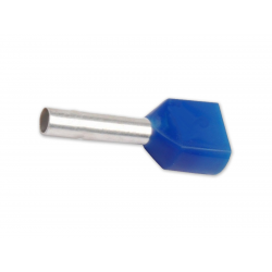 Tulejka kablowa izolacyjna podwójna 2,5 mm2 100 sztuk