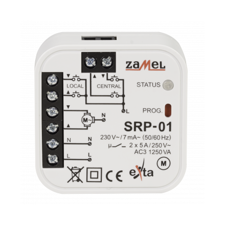 ZAMEL EXTA STEROWNIK ROLET PRZEWODOWY DOPUSZKOWY SRP-01