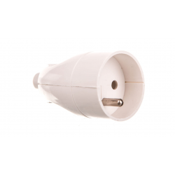 JONEX Gniazdko gniazdo PRZENOŚNE z/u 16A 2P+Z 250V białe GN-171