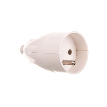 JONEX Gniazdko gniazdo PRZENOŚNE z/u 16A 2P+Z 250V białe GN-171