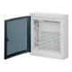 Elektro-Plast Rozdzielnica multimedialna n/t ELEGANT RN-2x12 dymna/biała 2425-21