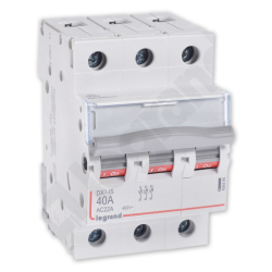 Legrand Rozłącznik izolacyjny FR303 40A 3P DX³ 406466