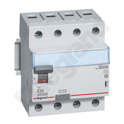 Wyłącznik różnicowo-prądowy Legrand P304 63A 4P 411709