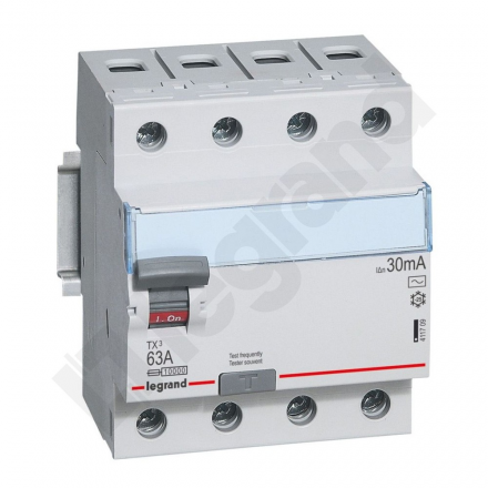 Wyłącznik różnicowo-prądowy Legrand P304 63A 4P 411709