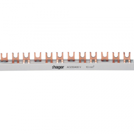 HAGER Szyna łączeniowa 3F 57-modułowa 1000cm KDN363B