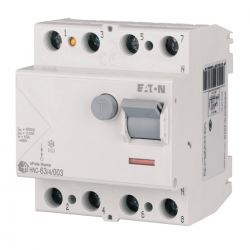 EATON Wyłącznik różnicowo-prądowy 4P 63A 30mA typ AC HNC-63/4/003 194695