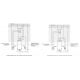 F&F Sterownik roletowy silnikowy dwuprzyciskowy na szynę 230V STR-3D