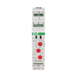 F&F Regulator temperatury z regulacją prędkości obrotowej wentylatora RT-833