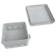 Viplast V5 Puszka natynkowa 75x75x41 IP54 popielata 035-03