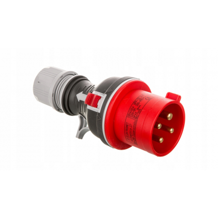 ELEKTROMET Wtyczka siłowa TWIST IP44 32A 4P 400V WPP-32A/4