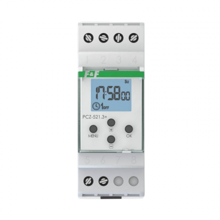 F&F Zegar programowalny tygodniowy PCZ-521.3 PLUS