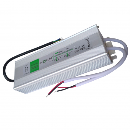 ECOLIGHT Zasilacz hermetyczny IP67 21A/250W 12V LED CCTV RTV