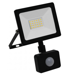 MAXLED Naświetlacz wodoodporny IP65 LED 20W 230V z CZUJNIK RUCHU barwa zimna