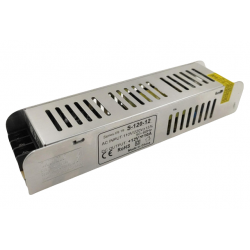 ZASILACZ MODUŁOWY INSTALACYJNY 10A 120W 12V DO TAŚM I ŻARÓWEK LED