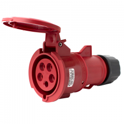 Famatel gniazdo przenośne 32A 5P IP44 400V / 23303