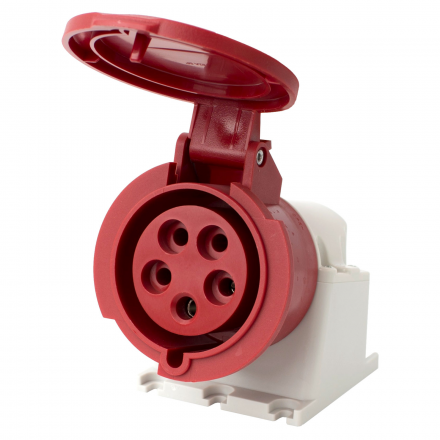 FAMATEL Gniazdo stałe 32A 5P IP44 400V / 23397