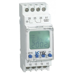 Zegar astronomiczny dwukanałowy AC/DC 16A RD-TPM2 LC 491683