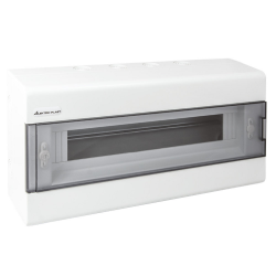Elektro-Plast Rozdzielnica natynkowa 1x18 IP40 dymna SRn-18 (N+PE) 1.5