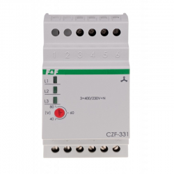 F&F Czujnik zaniku i asymetrii faz 2P 2x8A CZF-331