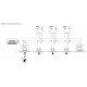 F&F Laserowy czujnik odległości ToF DRL-12 aluminium