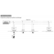 F&F Laserowy czujnik odległości ToF DRL-12 aluminium