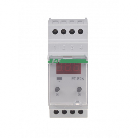 F&F Regulator temperatury cyfrowy na szynę RT-826