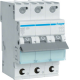 HAGER Wyłącznik nadprądowy QC 3P B 20A 6kA AC MBS320