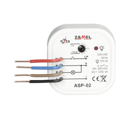ZAMEL EXTA ASP-02 Automat schodowy do puszki 230V