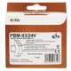 ZAMEL Przekaźnik bistabilny z wyłącznikiem czasowym 1Z 24V PBM-03/24V