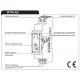 ZAMEL EXTA PCM-01 Przekaźnik opóźniony 1Z 16A 230V
