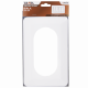 ZAMEL Osłona ścienna wyłącznika/gniazda PODWÓJNA biała OSX-220-BIA