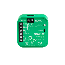 ZAMEL SUPLA Sterownik bramowy WI-FI 2-kanały SBW-02
