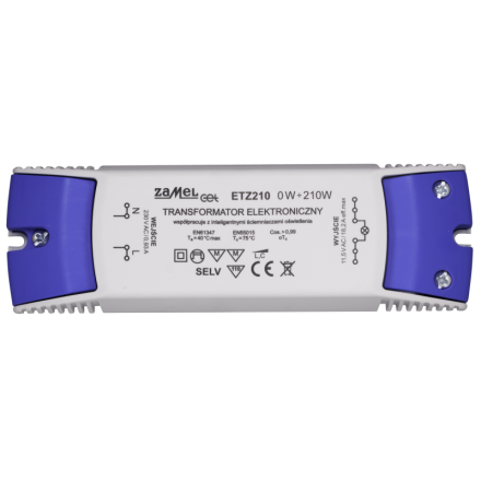 ZAMEL LEDIX Transformator halog. 230/11,5V 0-210W ETZ210
