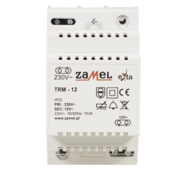 ZAMEL EXTA Transformator do dzwonka 230/12V TRM-12