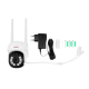 ZAMEL KAMERA WiFi PTZ TUYA 3MP BIAŁA KPT-01
