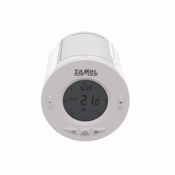 ZAMEL LIFE Termostat głowica radiowa LCD RGT-01