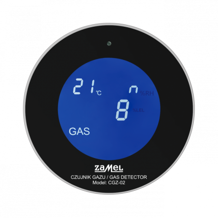 ZAMEL CZUJNIK GAZU/LPG WiFI TUYA LCD 230V CGZ-02
